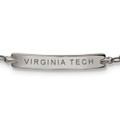 Virginia Tech Monica Rich Kosann Petite Poesy Bracelet in Silver - Image 2