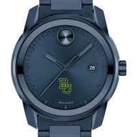 Baylor University Men's Movado BOLD Blue Ion with Date Window