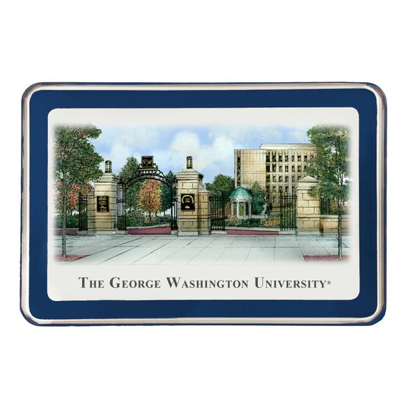 George Washington Eglomise Paperweight