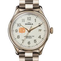 UT Dallas Shinola Watch, The Vinton 38mm Ivory Dial
