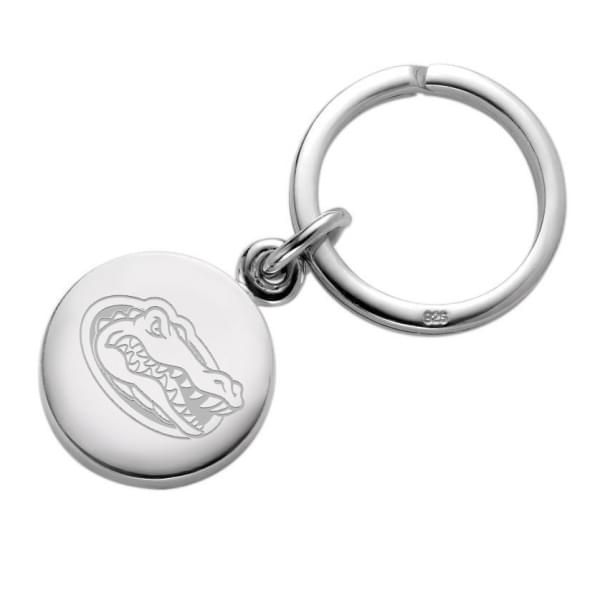 Florida Gators Sterling Silver Insignia Key Ring - Image 1