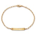 Virginia Tech Monica Rich Kosann Petite Poesy Bracelet in Gold - Image 1