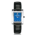 USMMA Women's Blue Quad Watch with Leather Strap - Image 2