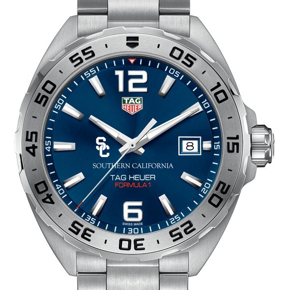 USC Men's TAG Heuer Formula 1 with Blue Dial - Image 1
