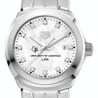 University of Louisville TAG Heuer Diamond Dial LINK for Women
