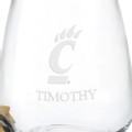Cincinnati Stemless Wine Glasses - Set of 2 - Image 3