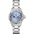 Michigan State Women's TAG Heuer Steel Aquaracer with Blue Sunray Dial - Image 2