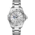 Yale SOM Men's TAG Heuer Steel Aquaracer with Silver Dial - Image 2