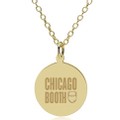 Chicago Booth 14K Gold Pendant & Chain - Image 1