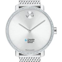 Columbia Business Women's Movado Bold with Crystal Bezel & Mesh Bracelet