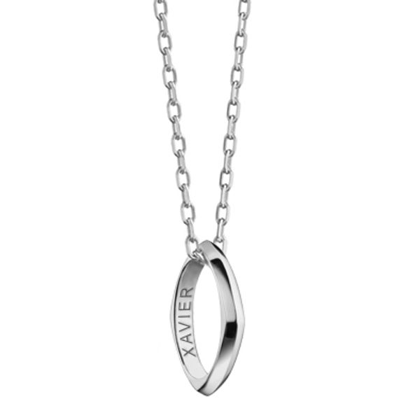 Xavier Monica Rich Kosann Poesy Ring Necklace in Silver - Image 1