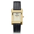 University of Miami Men's Gold Quad with Leather Strap - Image 2