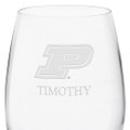 Purdue Red Wine Glasses - Set of 4 - Image 3