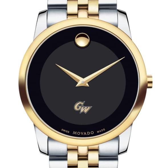 George Washington Men's Movado Two-Tone Museum Classic Bracelet