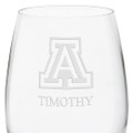 University of Arizona Red Wine Glasses - Set of 2 - Image 3