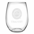 Ole Miss Stemless Wine Glasses Made in the USA - Set of 4 - Image 1