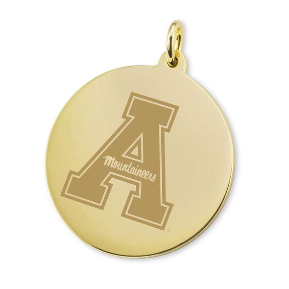 Appalachian State 18K Gold Charm - Image 1