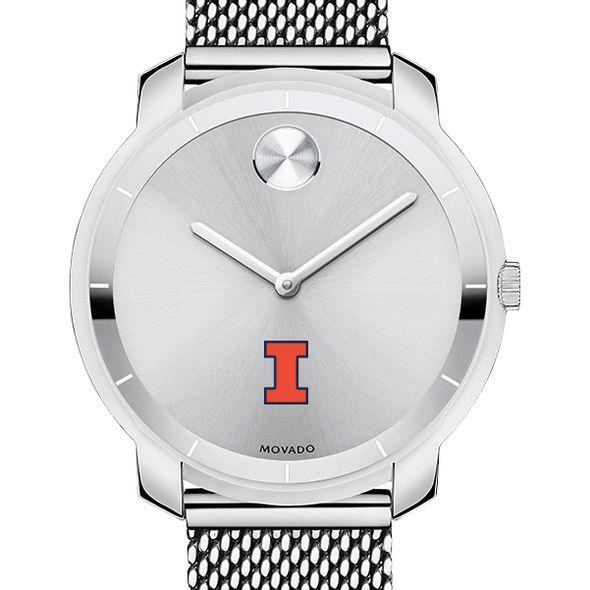 University of Illinois Women's Movado Stainless Bold 36