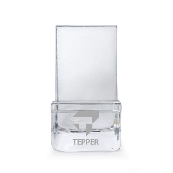 Tepper Glass Phone Holder by Simon Pearce - Image 1