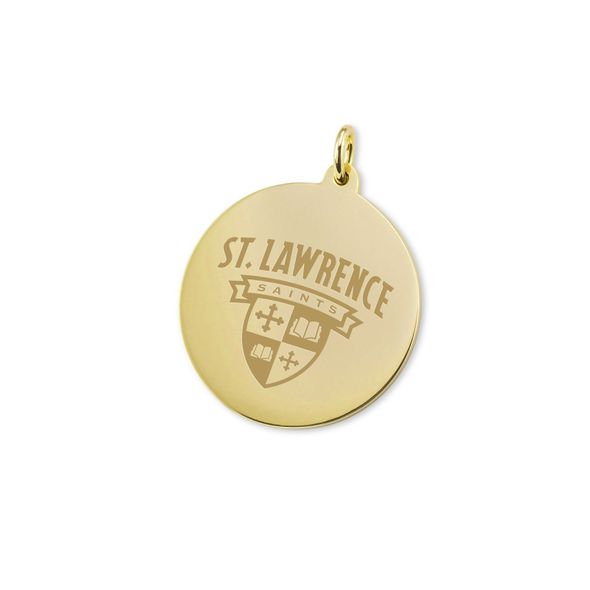 St. Lawrence 18K Gold Charm - Image 1