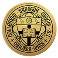 Holy Cross Diploma Frame - Gold Medallion - Image 2