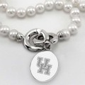 Houston Pearl Necklace with Sterling Silver Charm - Image 2