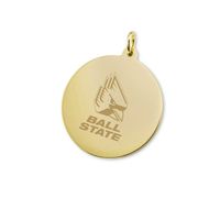 Ball State 14K Gold Charm