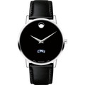 CNU Men's Movado Museum with Leather Strap - Image 2