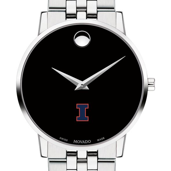 University of Illinois Men's Movado Museum with Bracelet