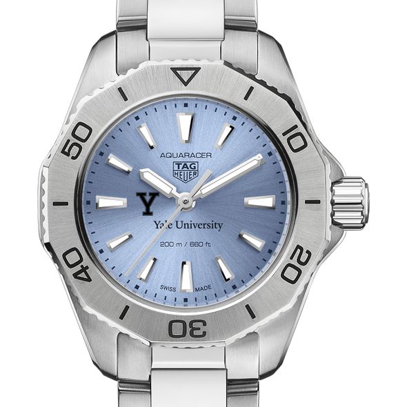 Yale Women's TAG Heuer Steel Aquaracer with Blue Sunray Dial - Image 1