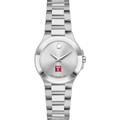 Temple Women's Movado Collection Stainless Steel Watch with Silver Dial - Image 2
