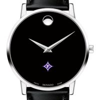 Furman Men's Movado Museum with Leather Strap
