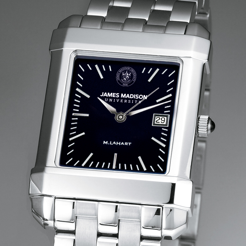 James Madison Men's Black Quad with Bracelet