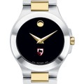 Carnegie Mellon Women's Movado Collection Two-Tone Watch with Black Dial - Image 1
