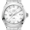 Delta Gamma TAG Heuer Diamond Dial LINK for Women - Image 1