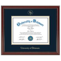 Delaware Diploma Frame, the Fidelitas