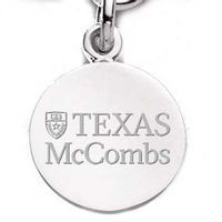 Texas McCombs Sterling Silver Charm