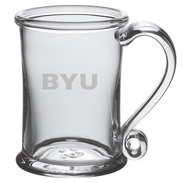 BYU Glass Tankard by Simon Pearce - Image 1