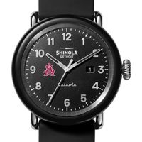 ASU Shinola Watch, The Detrola 43mm Black Dial at M.LaHart & Co.