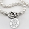 Northeastern Pearl Necklace with Sterling Silver Charm - Image 2
