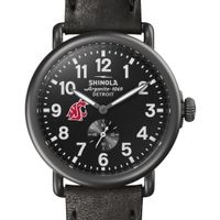 WSU Shinola Watch, The Runwell 41mm Black Dial