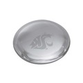 WSU Glass Dome Paperweight by Simon Pearce - Image 1