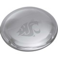 WSU Glass Dome Paperweight by Simon Pearce - Image 2