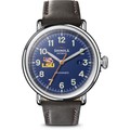 click to view LSU Shinola Watch, The Runwell Automatic 45mm Royal Blue Dial - Image 2