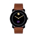 Kansas State University Men's Movado BOLD with Brown Leather Strap - Image 2