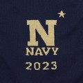 USNA Class of 2023 Navy Blue and Gold Sweater by M.LaHart - Image 2