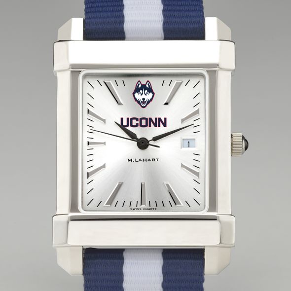 UConn Collegiate Watch with NATO Strap for Men - Image 1