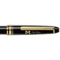 Ole Miss Montblanc Meisterstück Classique Ballpoint Pen in Gold - Image 2