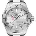 Troy Men's TAG Heuer Steel Aquaracer with Silver Dial - Image 1