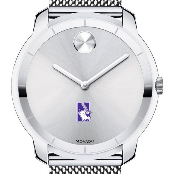 Northwestern University Men's Movado Stainless Bold 44